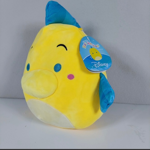 Squishmallows Toys Squishmallow Disney Flounder From Little Mermaid